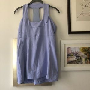 Lavender scoop neck tank